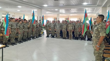 Hərbi qulluqçuların asudə vaxtı səmərəli təşkil olunur - FOTO