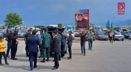 İldırım vurması nəticəsində həlak olan əsgərimiz Gəncədə dəfn edildi – FOTO  