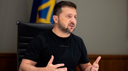 Zelenski sülh sammitinin AÇILIŞINDA: “Rusiya tərəfi burada deyil, çünki…”