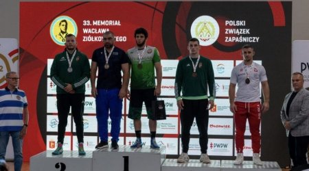 Güləşçilərimiz Polşada 3 medal qazandı