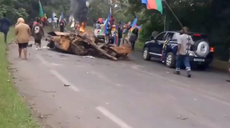 Yeni Kaledoniyada etirazçılarla polis arasında toqquşmalar yenidən başladı – VİDEO  