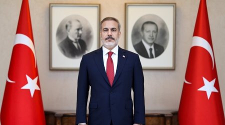 Hakan Fidan misirli həmkarı ilə Qəzzadakı vəziyyəti MÜZAKİRƏ ETDİ