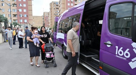 Laçın şəhərinə növbəti köç karvanı yola salındı – FOTO  