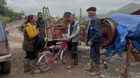 İsmayıllıda Qoydan kəndinin sakinləri köçürülür - FOTO