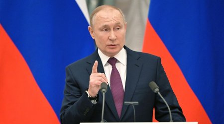 Putin: “Ukraynadakı böhran ABŞ-ın siyasəti nəticəsində yaranıb” – VİDEO  