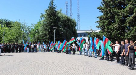 Qəbələli gənclər hərbi xidmətə yola salındı - FOTO