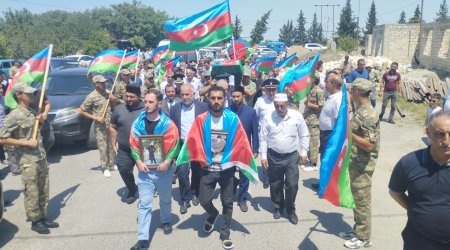 Birinci Qarabağ müharibəsində şəhid olan Məmməd Mirzəyev Ağdamda dəfn olunub - FOTO