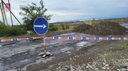 Qusar çayın üzərindəki körpü BAĞLANDI – FOTO/VİDEO