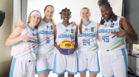 Paris-2024: Qadınlardan ibarət 3x3 basketbol millimiz uduzdu