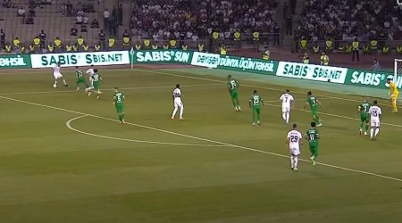 "Qarabağ" - "Ludoqorets" matçında qarşılıqlı qollar: YENİLƏNİB - VİDEO