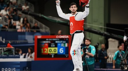 Paris-2024: Taekvondoçumuz YARIMFİNALDA - VİDEO