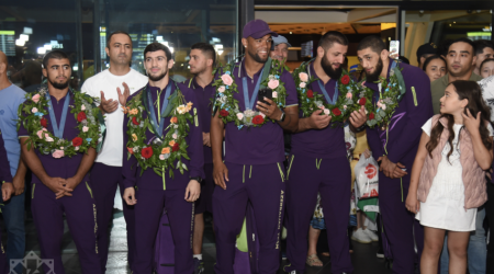 “Paris-2024”: Azərbaycan nümayəndə heyəti Vətənə qayıtdı - FOTO/VİDEO