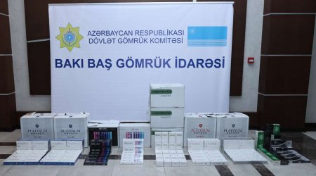 DGK-dan ƏMƏLİYYAT: Bakıda külli miqdarda aksizsiz siqaret aşkarlanıb - FOTO