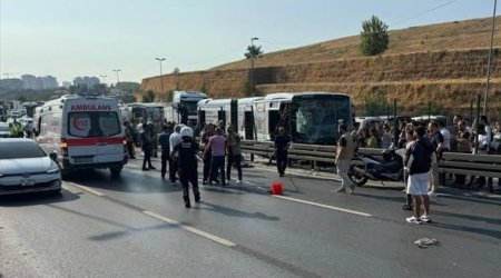 İstanbulda iki metrobus toqquşdu: 1 ölü, 38 yaralı var - FOTO/VİDEO