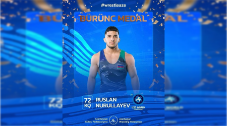 İdmançımız İspaniyada bürünc medal QAZANDI