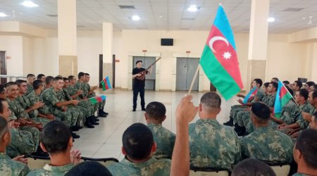 Hərbi qulluqçularımızın asudə vaxtı necə təşkil olunur? - FOTO