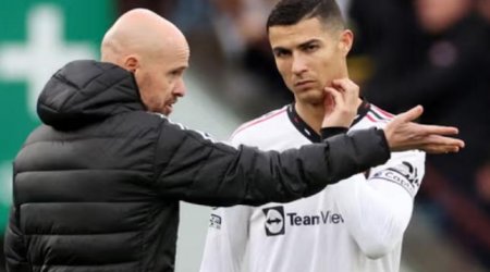 "Ronaldo "Mançester Yunayted"dən uzaqdır" - Ten Haq