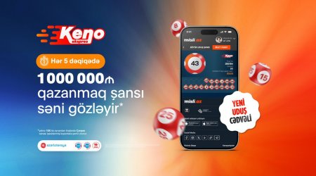 “Ekspress Keno” ilə arzulara aparan şans səyahəti