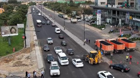 Sürücülərin diqqətinə: Bakıda bu yol bağlıdır