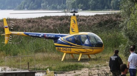 Rusiyada helikopterin qəzaya uğradığı yer aşkarlandı: 3 nəfər ölüb