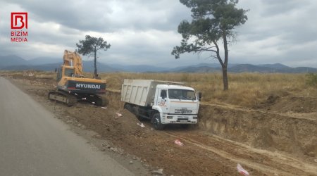 Ağdam-Xankəndi yolunda işlər nə yerdədir? – FOTO