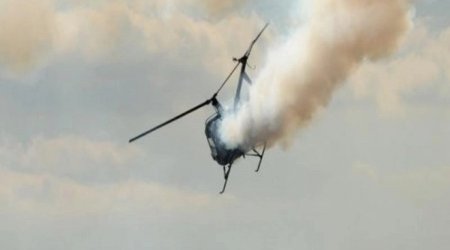 İranda helikopter qəzaya uğradı: Ölənlər var