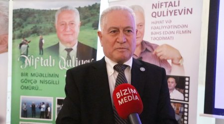 Niftalı Quliyevin yeni kitabının təqdimat mərasimindən VİDEOREPORTAJ