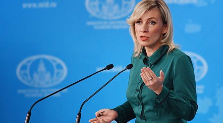 Zaxarova Blinkeni son açıqlamasına görə "əclaf" adlandırdı