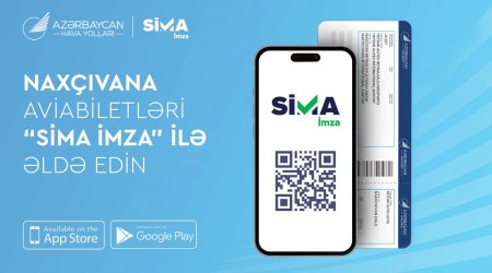 AZAL Naxçıvana onlayn aviabilet alışında “SİMA İmza”nı tətbiq etdi – VİDEO