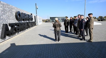 NATO nümayəndə heyəti Qənimətlər Parkını ziyarət etdi – FOTO/VİDEO