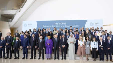 Bakıda Pre-COP29 konfransı KEÇİRİLDİ - FOTO/VİDEO