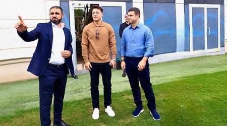 Mesut Özil "Zirə"nin də qonağı oldu - FOTO