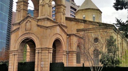 Ermənilərin Qafqazda ilk abidəsi 1869-cu ildə Bakıda tikilən kilsədir - VİDEO