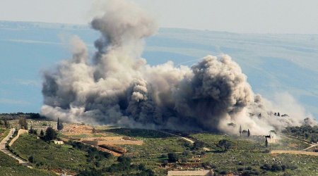 Hizbullah İsrailin Meron dağında yerləşən hərbi bazasını vurub - VİDEO