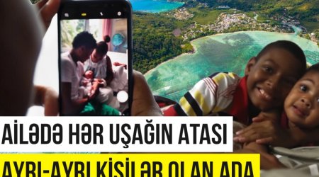 Bu adada qadının hər uşağının atası ayrıdır - VİDEO