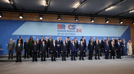 İlham Əliyev BRICS Sammitinin iclasında iştirak edib - FOTO/VİDEO