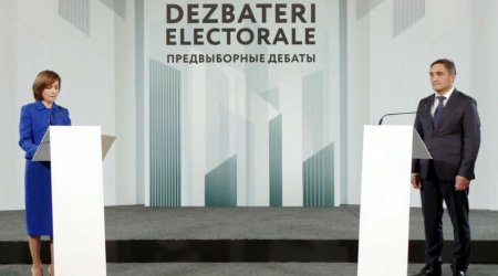 Moldovada prezidentliyə namizədlər arasında debat keçirildi