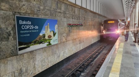 Bakı metrosunda COP29-la bağlı hansı işlər aparılır? – FOTO