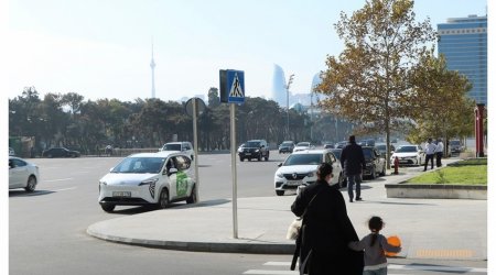 Bakının bu ərazisində yeni piyada keçidi təşkil edildi – FOTO 