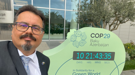 Aİ-nin Azərbaycandakı səfiri COP29-un keçiriləcəyi məkanda - FOTO