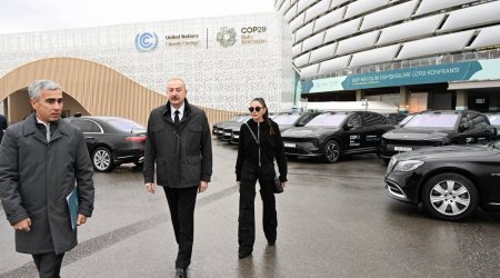 İlham Əliyev Bakı Olimpiya Stadionunda - FOTO/VİDEO