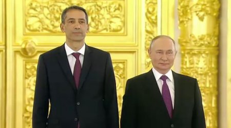 Putin səfirimizi qəbul etdi – VİDEO