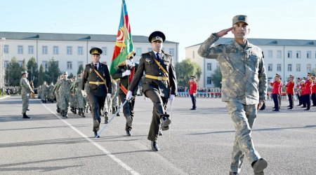 Ordumuzda andiçmə mərasimləri KEÇİRİLDİ - FOTO/VİDEO