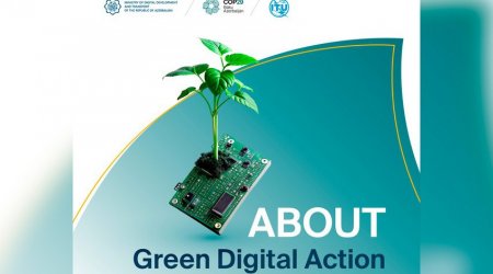 COP29 çərçivəsində Yaşıl Rəqəmsal Fəaliyyət üzrə dəyirmi masa keçiriləcək