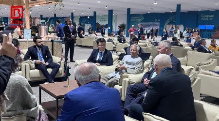 Banqladeşin müvəqqəti hökumətinin rəhbəri COP29-da – FOTO/VİDEO