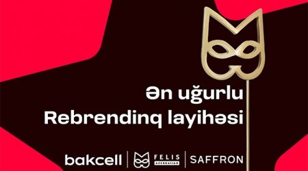 “Bakcell” “Ən Uğurlu Rebrendinq” mükafatına layiq görüldü