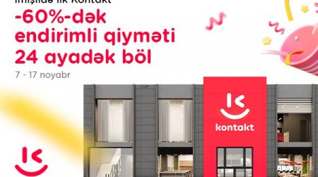 İmişlidə ilk “Kontakt” mağazası açıldı – AÇILIŞA ÖZƏL 60%-DƏK ENDİRİM