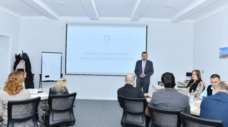 SDU və Oksford Universitetinin təşkilatçılığı ilə “İqlimin İdarəolunması Məktəbi” keçirildi - FOTO