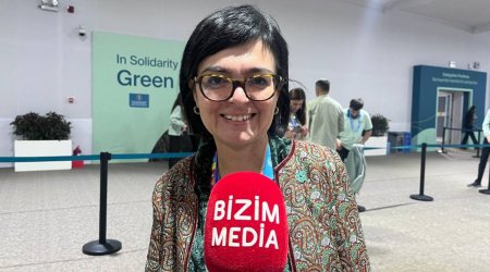 Azərbaycanlı yeniyetmələr COP29-da AKSİYA keçirdi – FOTO/VİDEO