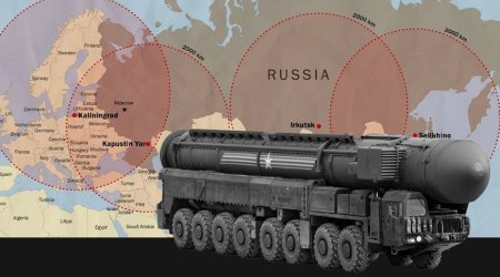 Rusiyanın yeni raketi Parisə 15 dəqiqəyə çata bilər – İNFOQRAFİKA